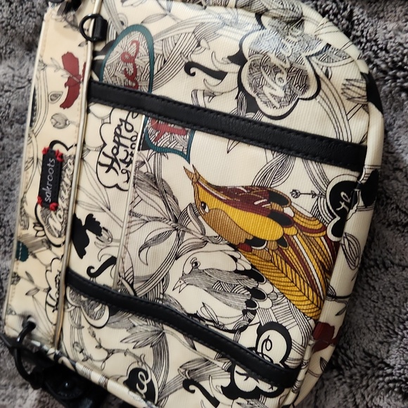 SAKROOTS Bird Peace ✌️ Crossbody Bag - Picture 2 of 6